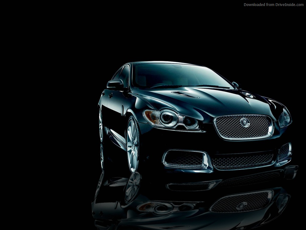 Jaguar XF 2013 Black Cars HD Wallpaper